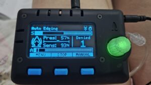 Maus-Tec Edge-o-Matic 3000 controller display